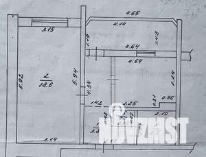 2-к квартира, вторичка, 45м2, 8/10 этаж