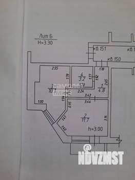 1-к квартира, вторичка, 33м2, 4/4 этаж