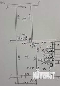 2-к квартира, вторичка, 47м2, 2/5 этаж