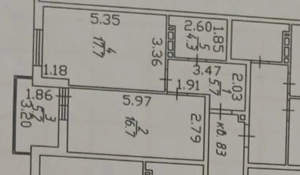 1-к квартира, сданный дом, 48м2, 4/8 этаж