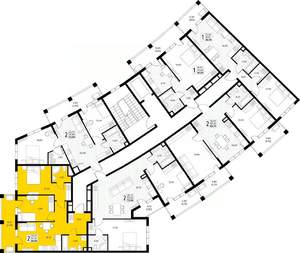 2-к квартира, вторичка, 60м2, 2/8 этаж