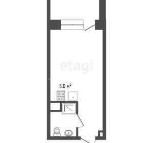 Студия квартира, вторичка, 18м2, 8/9 этаж