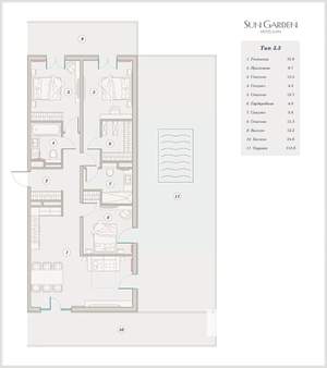 4-к квартира, вторичка, 150м2, 7/9 этаж