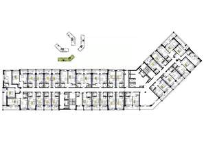 Студия квартира, вторичка, 23м2, 6/9 этаж