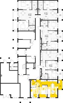 2-к квартира, вторичка, 53м2, 1/8 этаж