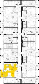 1-к квартира, вторичка, 37м2, 3/8 этаж