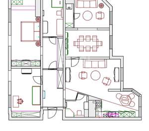 4-к квартира, вторичка, 124м2, 15/16 этаж