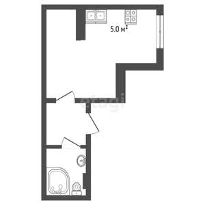Студия квартира, вторичка, 41м2, 1/17 этаж