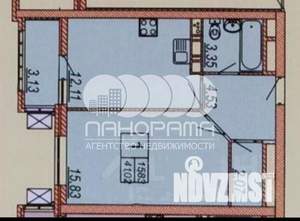1-к квартира, вторичка, 41м2, 7/20 этаж
