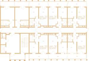 2-к квартира, вторичка, 53м2, 2/9 этаж