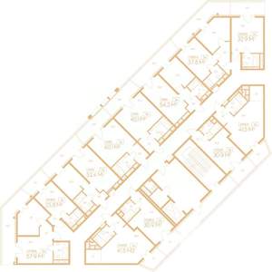 2-к квартира, вторичка, 52м2, 7/9 этаж