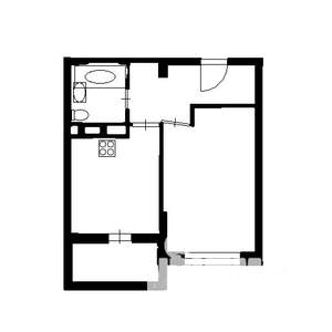 1-к квартира, вторичка, 38м2, 13/13 этаж