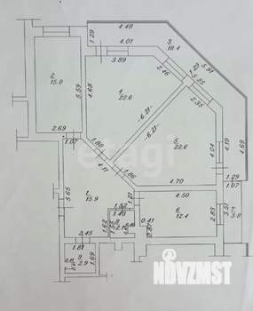 3-к квартира, вторичка, 116м2, 8/16 этаж
