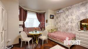 Студия квартира, вторичка, 24м2, 1/2 этаж