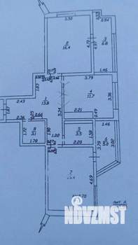 2-к квартира, вторичка, 77м2, 8/9 этаж