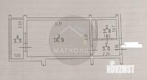 Студия квартира, вторичка, 26м2, 5/14 этаж