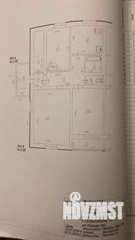 3-к квартира, вторичка, 73м2, 1/2 этаж