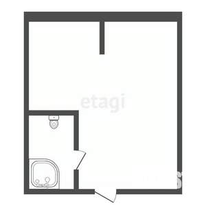 1-к квартира, вторичка, 33м2, 1/13 этаж