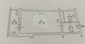 Студия квартира, вторичка, 26м2, 3/14 этаж
