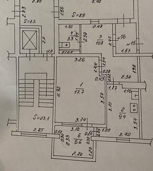 1-к квартира, вторичка, 48м2, 6/9 этаж