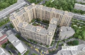 1-к квартира, строящийся дом, 38м2, 20/20 этаж