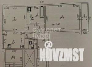 2-к квартира, вторичка, 65м2, 7/9 этаж