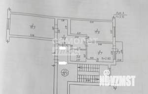2-к квартира, вторичка, 61м2, 4/4 этаж