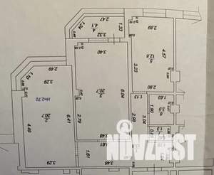 2-к квартира, вторичка, 72м2, 3/12 этаж