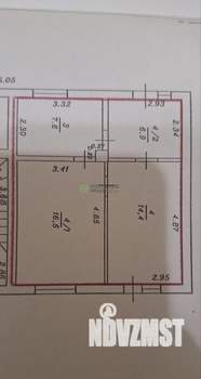 1-к квартира, вторичка, 46м2, 1/3 этаж