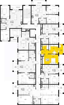 1-к квартира, вторичка, 36м2, 6/8 этаж