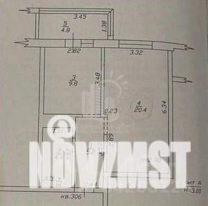 1-к квартира, вторичка, 45м2, 7/9 этаж