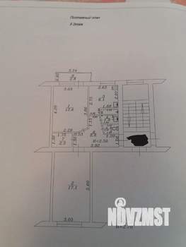 2-к квартира, вторичка, 48м2, 5/5 этаж