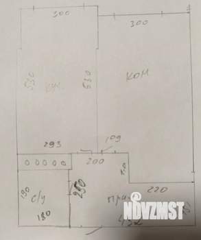 1-к квартира, вторичка, 45м2, 8/13 этаж