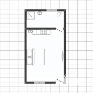 Студия квартира, вторичка, 23м2, 3/3 этаж