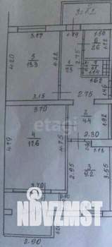 2-к квартира, вторичка, 56м2, 2/9 этаж
