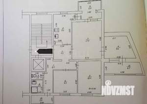 4-к квартира, вторичка, 92м2, 3/9 этаж
