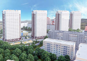 1-к квартира, вторичка, 56м2, 20/20 этаж