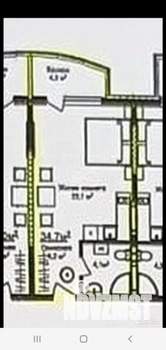 Студия квартира, вторичка, 30м2, 2/7 этаж