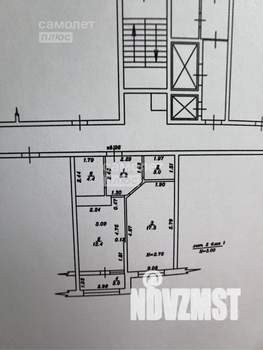 1-к квартира, вторичка, 46м2, 10/12 этаж