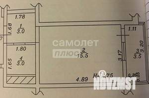 Студия квартира, вторичка, 25м2, 18/20 этаж