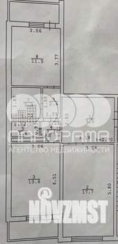 2-к квартира, вторичка, 68м2, 14/16 этаж