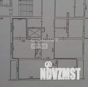 3-к квартира, вторичка, 75м2, 1/9 этаж