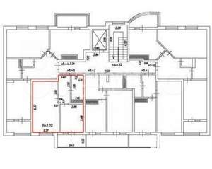 1-к квартира, вторичка, 39м2, 2/9 этаж