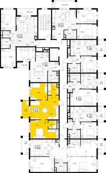2-к квартира, вторичка, 62м2, 4/8 этаж