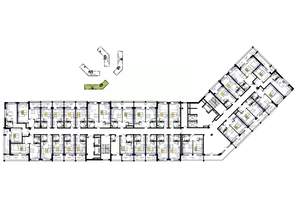 1-к квартира, вторичка, 25м2, 9/9 этаж