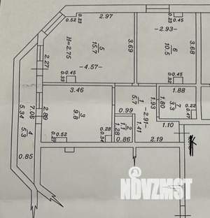 2-к квартира, вторичка, 50м2, 2/5 этаж