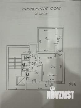 2-к квартира, вторичка, 81м2, 3/9 этаж