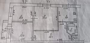 3-к квартира, вторичка, 74м2, 7/9 этаж
