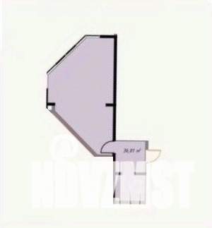 Студия квартира, вторичка, 36м2, 10/16 этаж