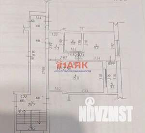 1-к квартира, вторичка, 37м2, 4/4 этаж